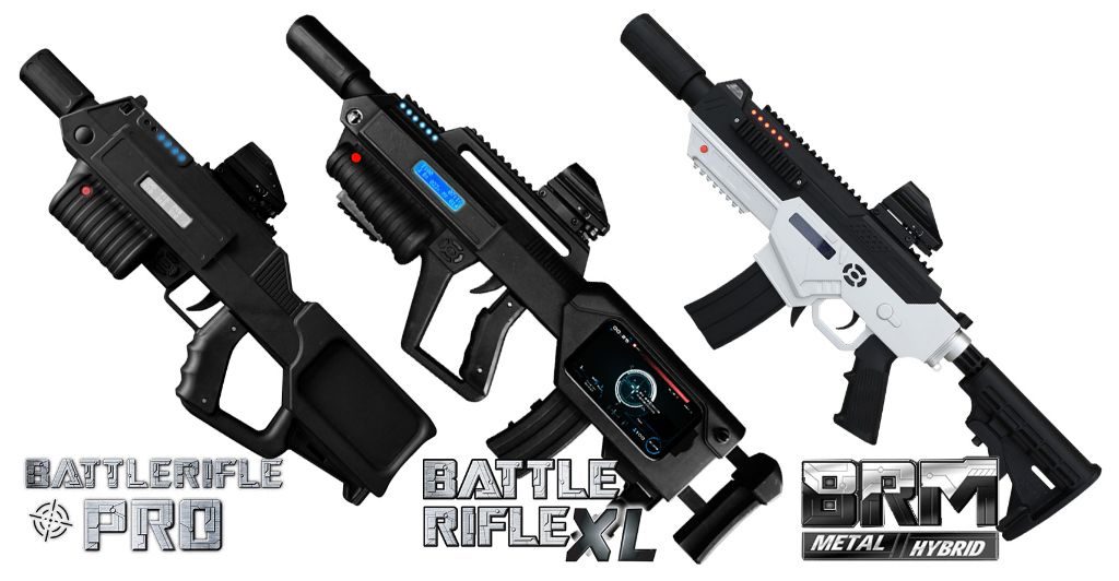 Lasertag Equipment Battle Rifle Pro