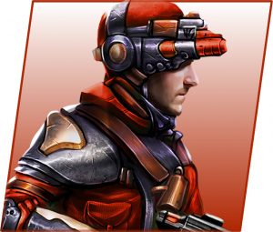 Lasertag Character Valkrie