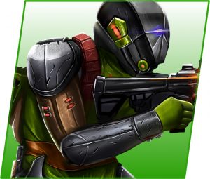 Lasertag Character Wraith